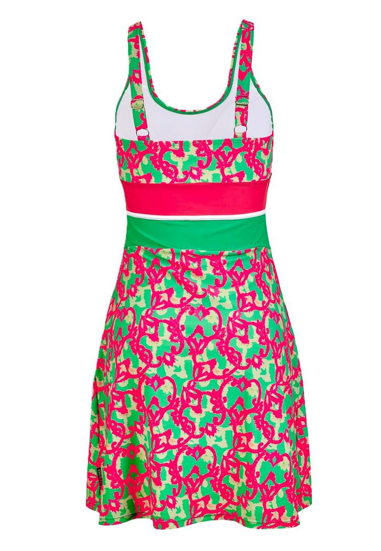 BECO BEERMANN BECO BEERMANN Hawaii Breeze Badeanzug Damen - pink-gr&uuml;n - 1 | SportScheck