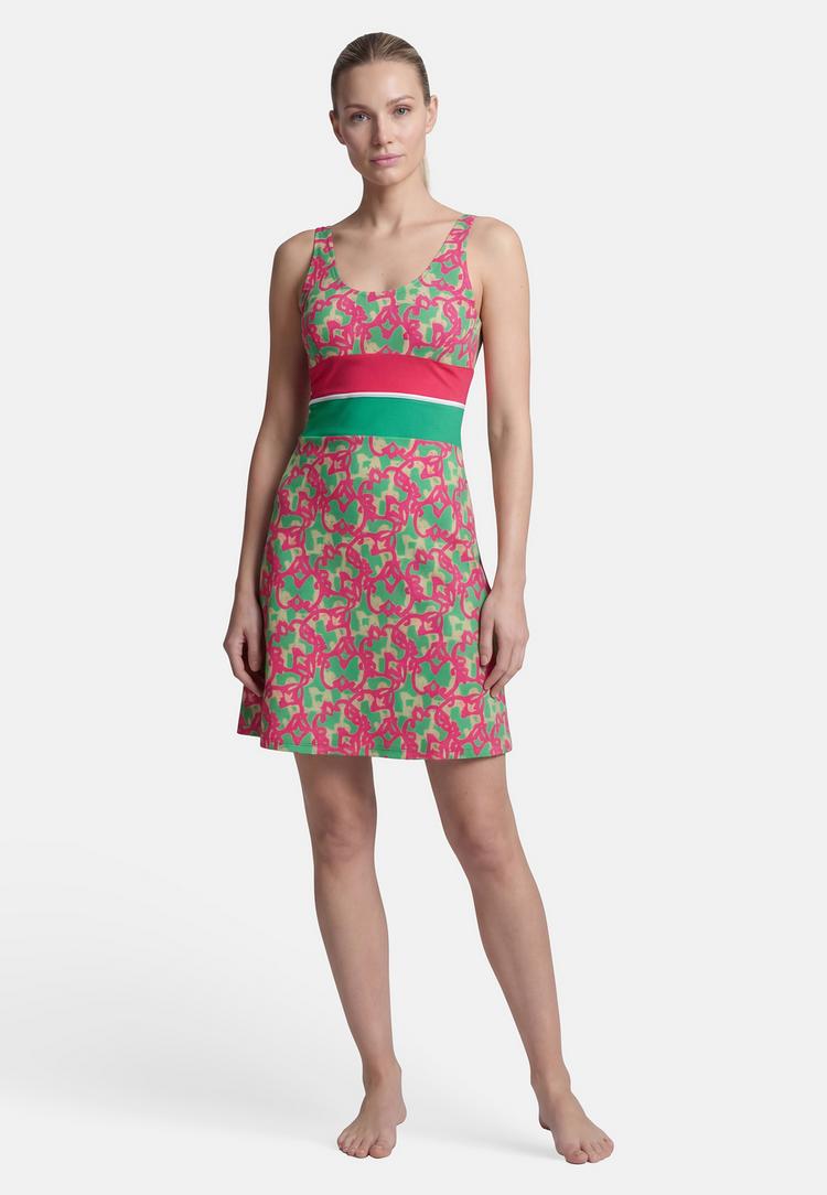 BECO BEERMANN BECO BEERMANN Hawaii Breeze Badeanzug Damen - pink-gr&uuml;n - 1 | SportScheck