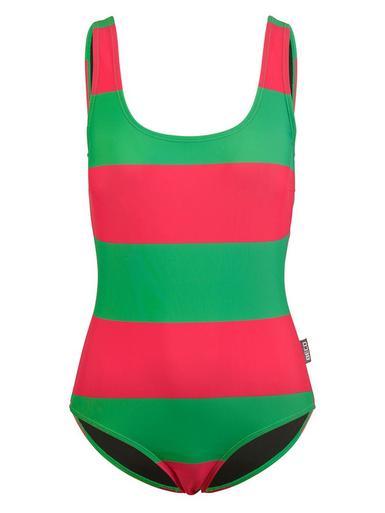 BECO BEERMANN BECO BEERMANN Hawaii Breeze Badeanzug Damen - pink-gr&uuml;n - 0 | SportScheck