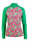 BECO BEERMANN Hawaii Breeze Funktionsshirt Damen - pink-gr&uuml;n