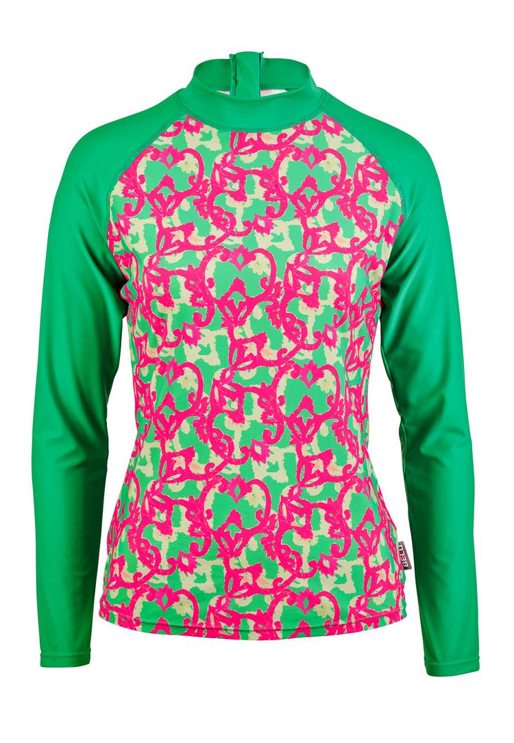 BECO BEERMANN BECO BEERMANN Hawaii Breeze Funktionsshirt Damen - pink-gr&uuml;n - 0 | SportScheck