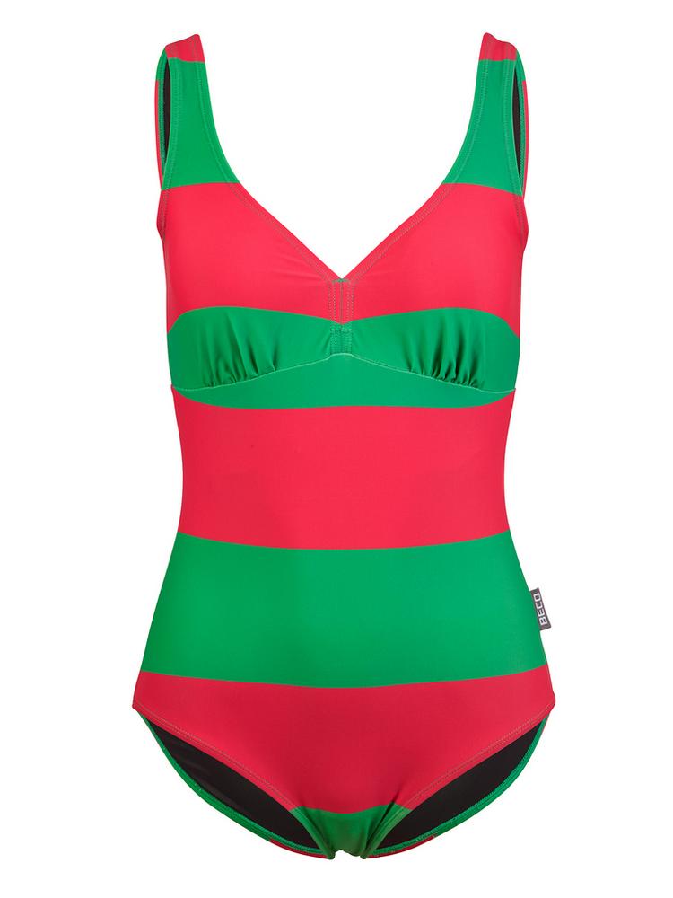 BECO BEERMANN BECO BEERMANN Hawaii Breeze Badeanzug Damen - pink-gr&uuml;n - 0 | SportScheck