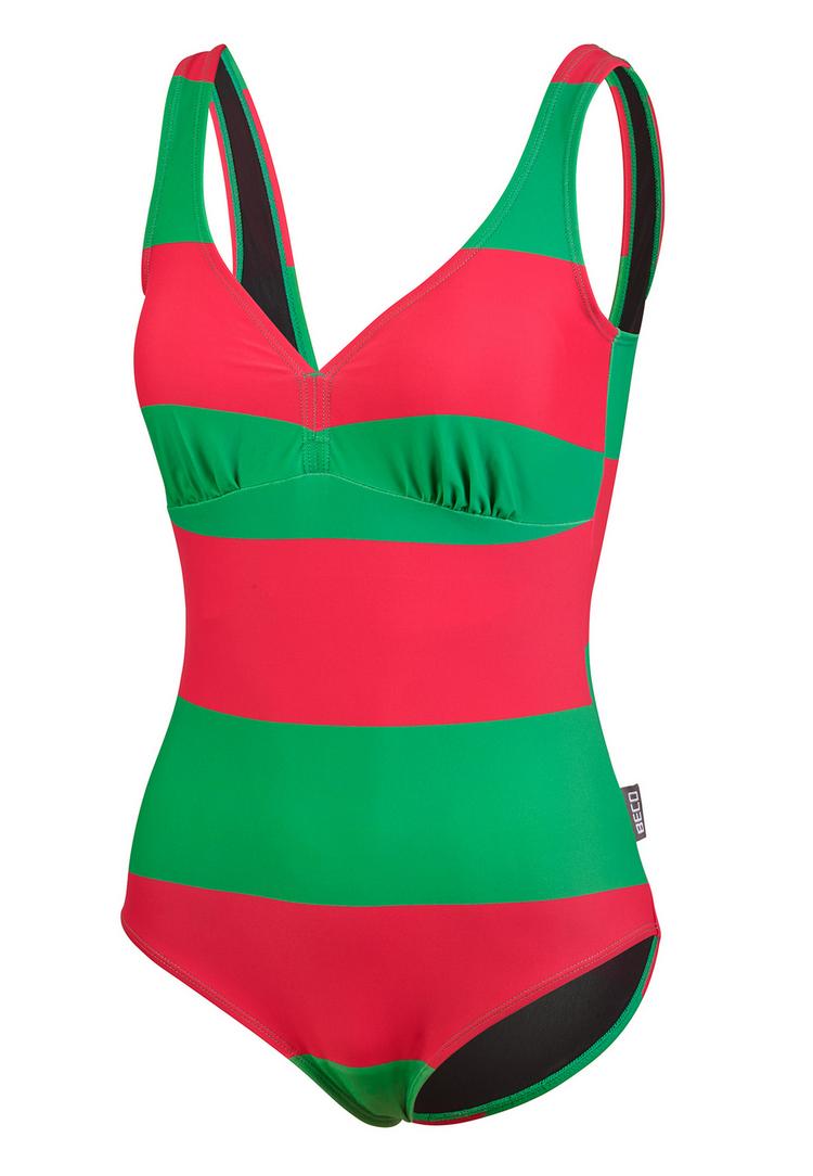 BECO BEERMANN BECO BEERMANN Hawaii Breeze Badeanzug Damen - pink-gr&uuml;n - 0 | SportScheck