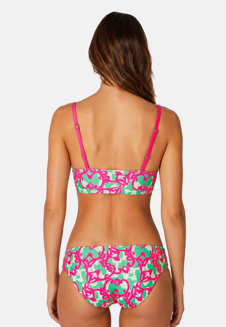 BECO BEERMANN BECO BEERMANN Hawaii Breeze Bikini Hose Damen - pink-gr&uuml;n - 2 | SportScheck