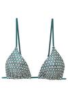 Copenhagen Studios Triangel-Bikini-Top Bikini Oberteil Damen - petrol