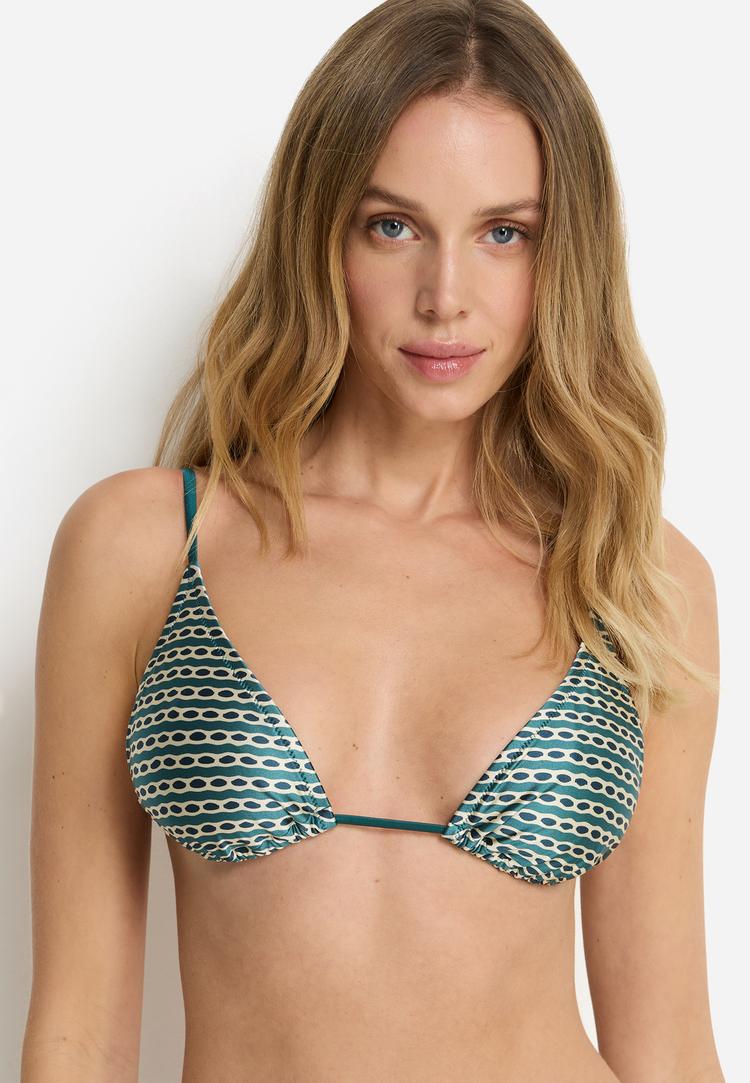 Copenhagen Studios Copenhagen Studios Triangel-Bikini-Top Bikini Oberteil Damen - petrol - 2 | SportScheck
