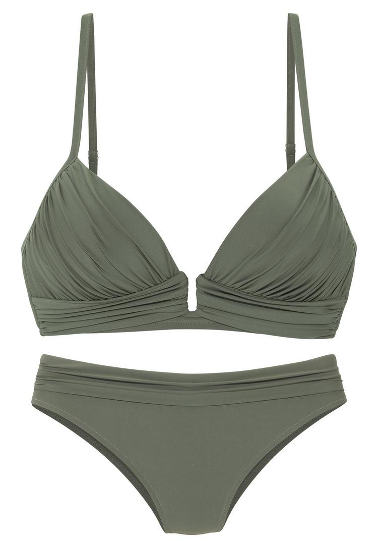 Lascana Lascana Triangel-Bikini Bikini Set Damen - oliv - 0 | SportScheck