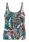 Buffalo Oversize-Tankini-Top Bikini Oberteil Damen - aqua