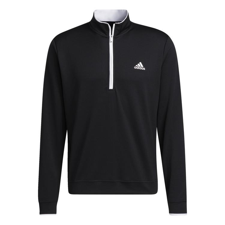 adidas adidas Quarter-Zip Pullover Sweatshirt Herren - Black / White - 0 | SportScheck