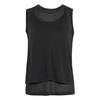 adidas SOFT LUX SHEER TANK TOP Tanktop Damen - Black