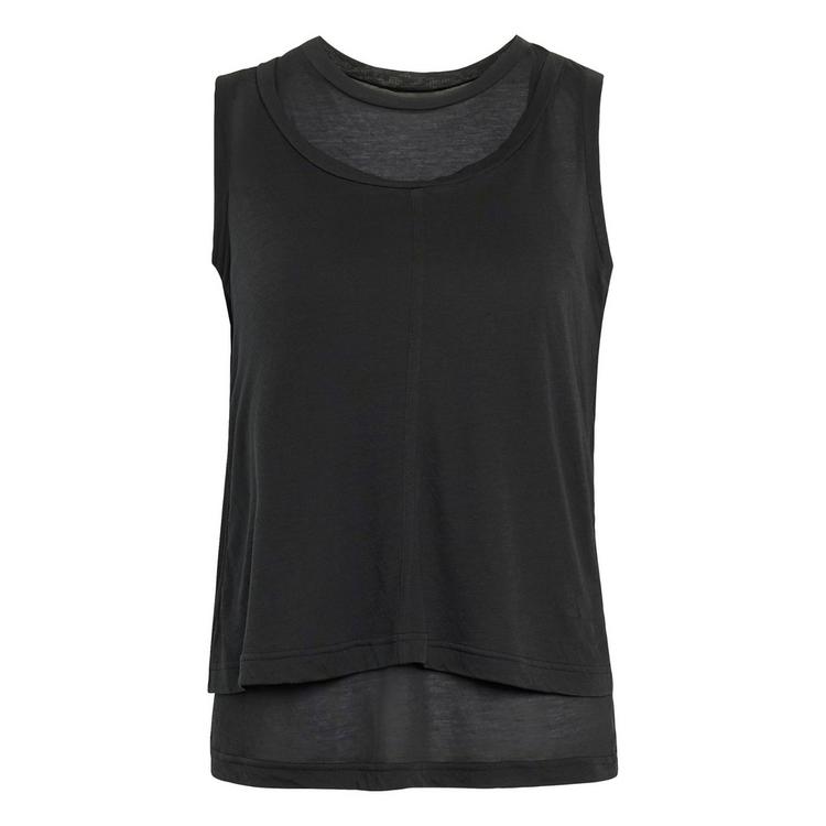 adidas adidas SOFT LUX SHEER TANK TOP Tanktop Damen - Black - 0 | SportScheck