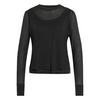 adidas SOFT LUX LONGSLEEVE, TRANSPARENT Tanktop Damen - Black