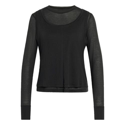 adidas SOFT LUX LONGSLEEVE, TRANSPARENT Tanktop Damen