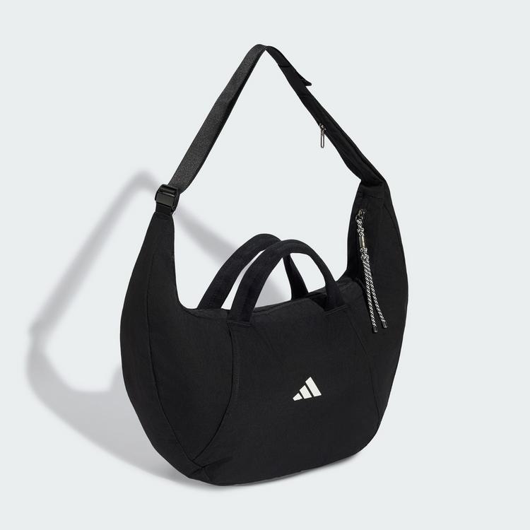 adidas adidas MOTION CROISSANT TASCHE LARGE Umh&auml;ngetasche Damen - Black / White - 0 | SportScheck