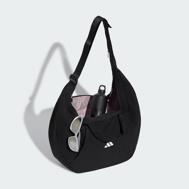 adidas adidas MOTION CROISSANT TASCHE LARGE Umh&auml;ngetasche Damen - Black / White - 0 | SportScheck