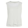 adidas SOFT LUX LONGSLEEVE, TRANSPARENT Tanktop Damen - Off White