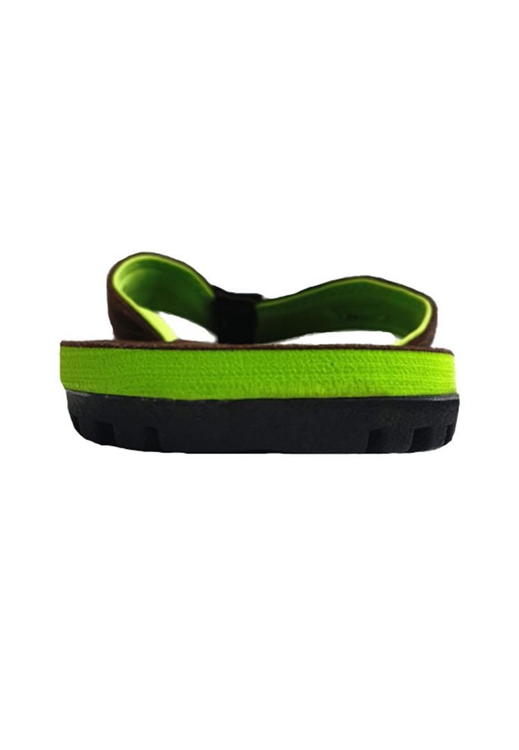 BECO BEERMANN BECO BEERMANN BEactive V-Strap Badelatschen - dunkelbraun-gr&uuml;n - 4 | SportScheck