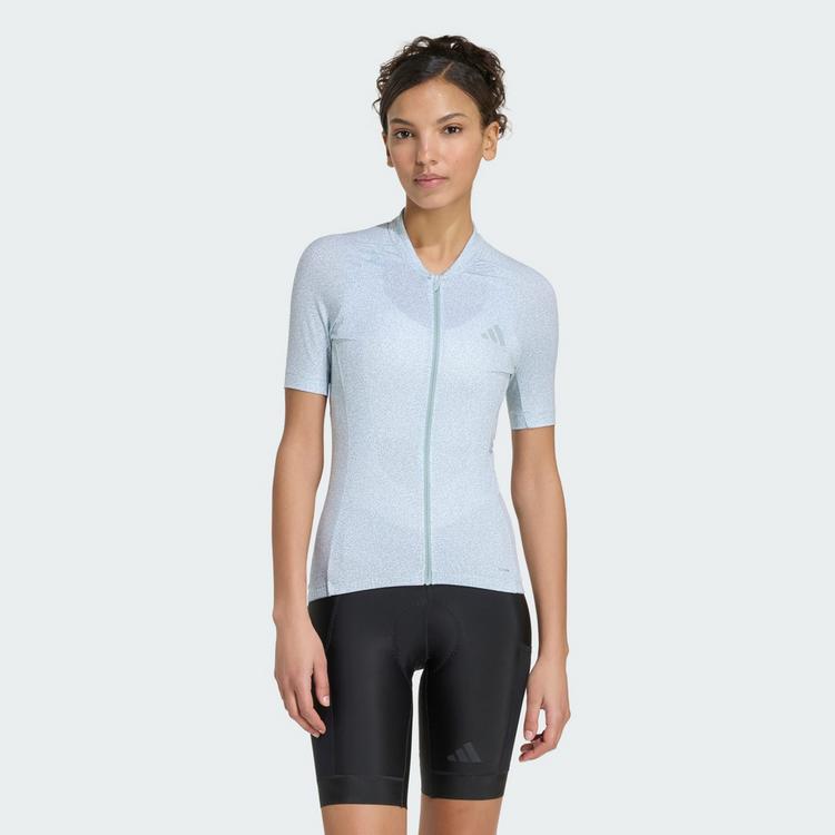 adidas adidas ESSENTIALS RADTRIKOT, MORPH-GRAFIK Langarmshirt Damen - Wonder Sage - 0 | SportScheck