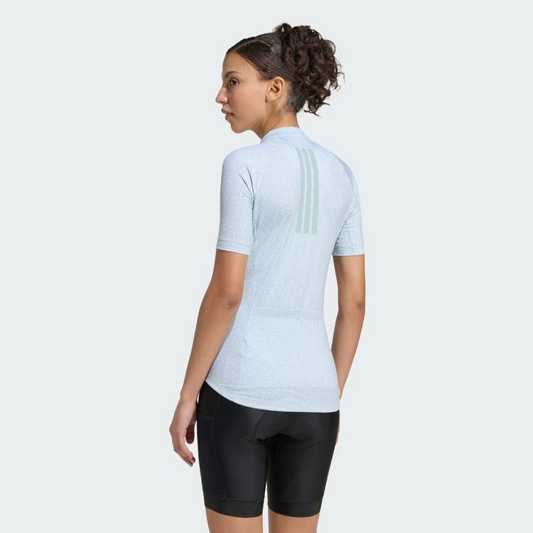 adidas adidas ESSENTIALS RADTRIKOT, MORPH-GRAFIK Langarmshirt Damen - Wonder Sage - 1 | SportScheck