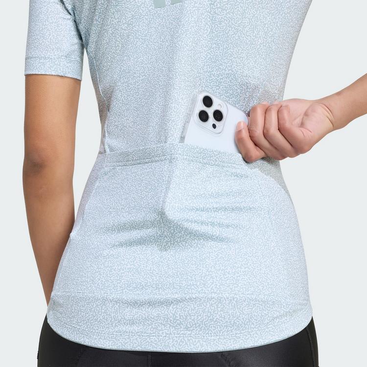 adidas adidas ESSENTIALS RADTRIKOT, MORPH-GRAFIK Langarmshirt Damen - Wonder Sage - 0 | SportScheck