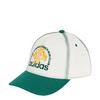 adidas LITTLE KIDS SNACK RUN GRAPHIC CAP Cap Kinder - Off White / Collegiate Green