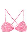 VENICE BEACH Bustier-Bikini-Top Bikini Oberteil Damen - pink