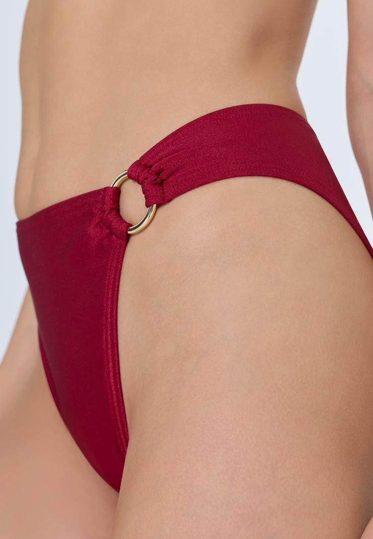 LSCN by Lascana LSCN by Lascana Bikini-Hose Bikini Hose Damen - red wine - 1 | SportScheck