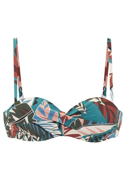 Buffalo B&uuml;gel-Bandeau-Bikini-Top Bikini Oberteil Damen