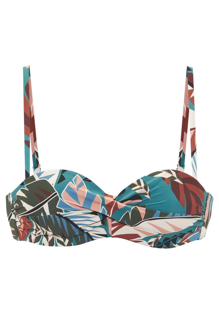 Buffalo Buffalo B&uuml;gel-Bandeau-Bikini-Top Bikini Oberteil Damen - aqua - 0 | SportScheck