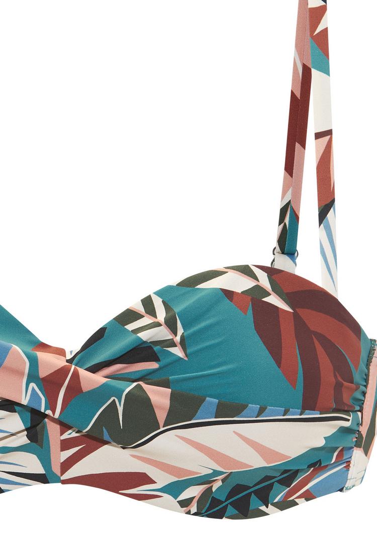 Buffalo Buffalo B&uuml;gel-Bandeau-Bikini-Top Bikini Oberteil Damen - aqua - 1 | SportScheck