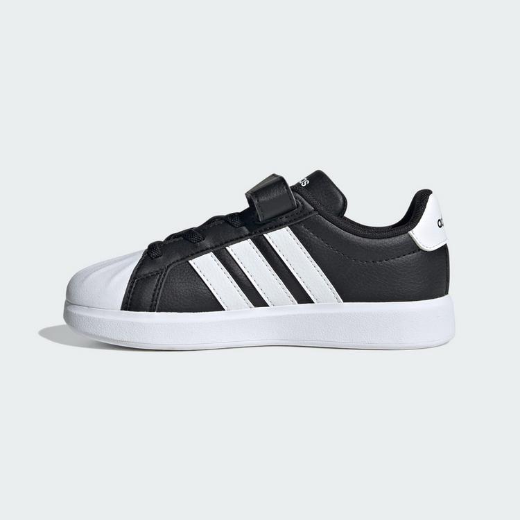 adidas adidas Streettalk Sneaker Kinder - Core Black / Cloud White / Cloud White - 5 | SportScheck