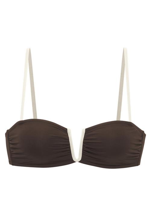 Copenhagen Studios Bandeau-Bikini-Top Bikini Oberteil Damen