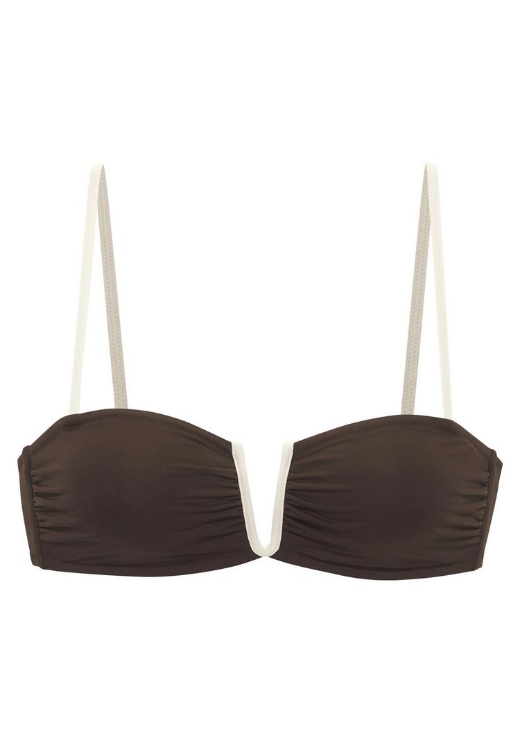 Copenhagen Studios Copenhagen Studios Bandeau-Bikini-Top Bikini Oberteil Damen - chocolate - 0 | SportScheck