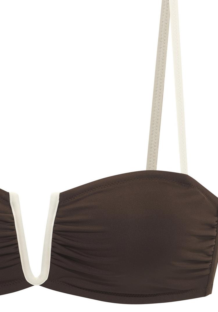 Copenhagen Studios Copenhagen Studios Bandeau-Bikini-Top Bikini Oberteil Damen - chocolate - 1 | SportScheck