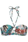 Buffalo Bandeau-Bikini-Top Bikini Oberteil Damen - aqua