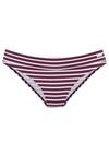 VENICE BEACH Badehose Badehose Damen - bordeaux - wei&szlig;