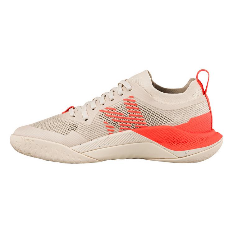 Kempa Kempa Kourtfly W Hallenschuhe - beige/fluo rot - 0 | SportScheck