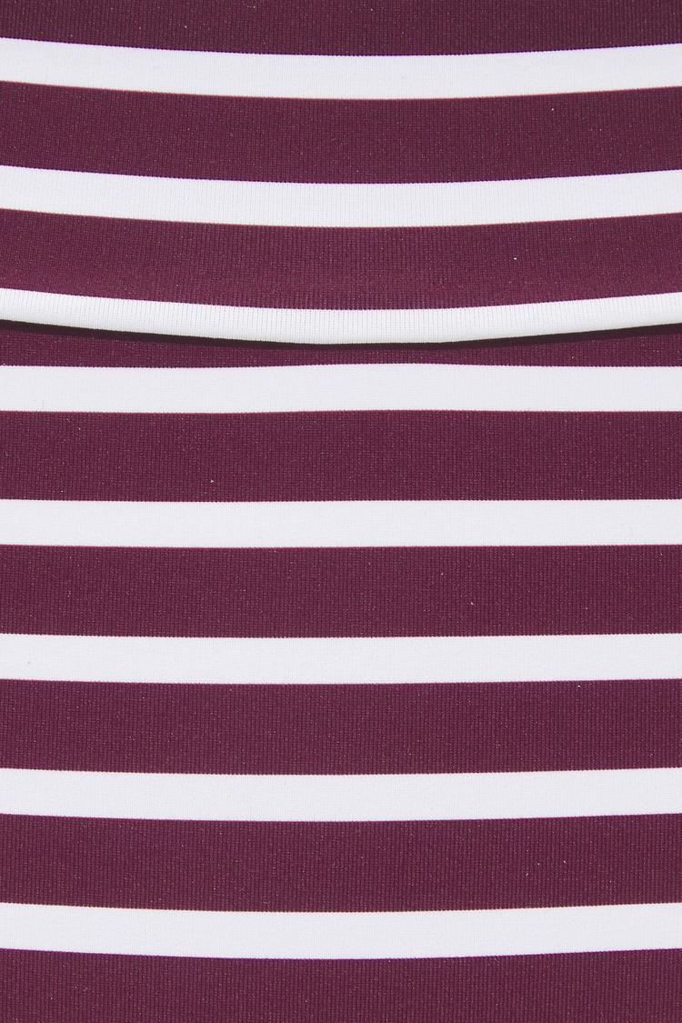 VENICE BEACH VENICE BEACH Badehose Badehose Damen - bordeaux - wei&szlig; - 0 | SportScheck