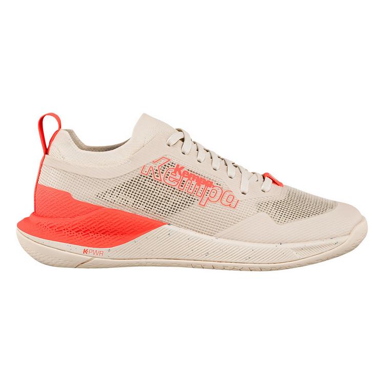 Kempa Kempa Kourtfly W Hallenschuhe - beige/fluo rot - 1 | SportScheck