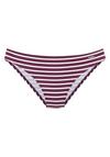 VENICE BEACH Badehose Badehose Damen - bordeaux - wei&szlig;
