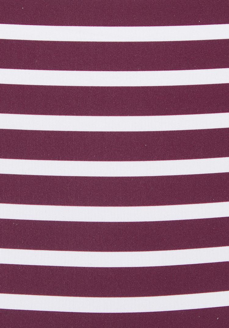 VENICE BEACH VENICE BEACH Badehose Badehose Damen - bordeaux - wei&szlig; - 1 | SportScheck