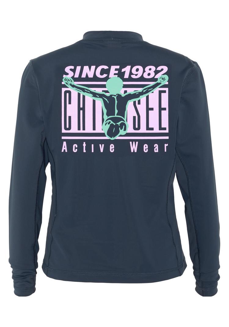Chiemsee Chiemsee UV-Badeshirt Surf Shirt M&auml;dchen - 19-4010 Total Eclipse - 0 | SportScheck