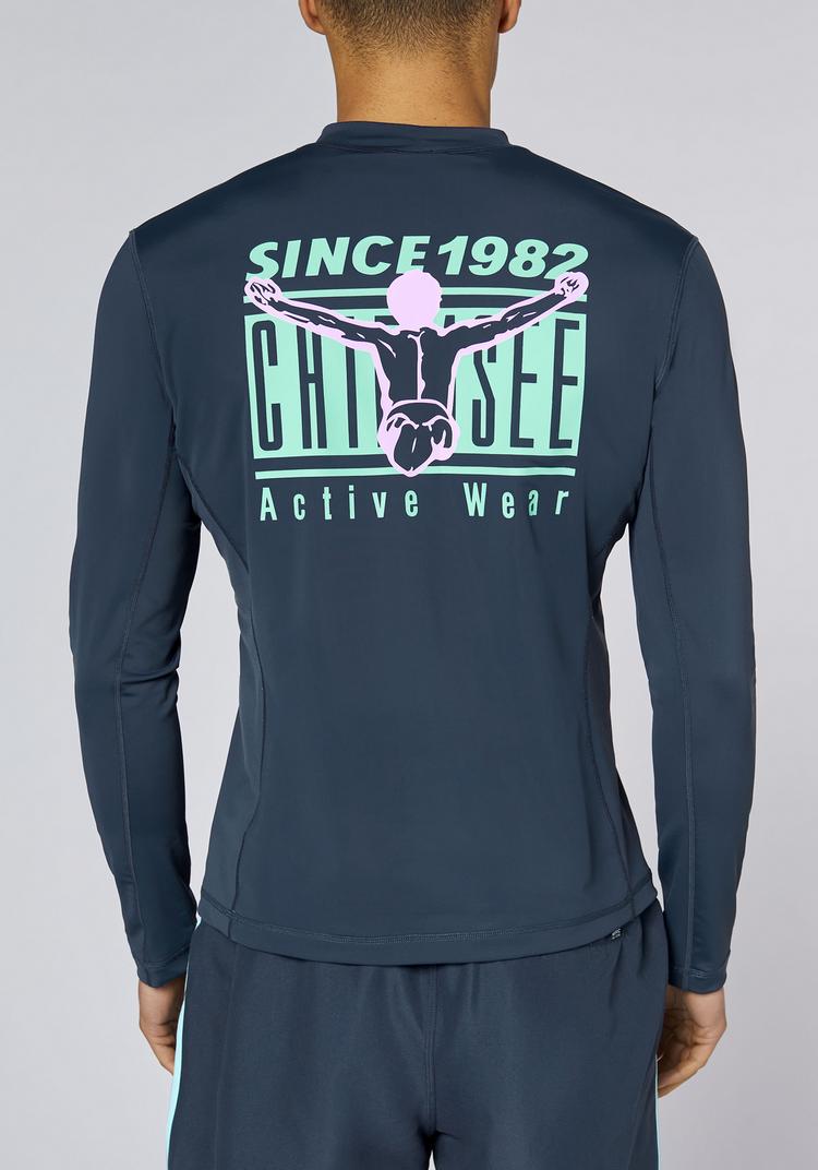 Chiemsee Chiemsee UV-Badeshirt Surf Shirt Herren - 19-4010 Total Eclipse - 4 | SportScheck