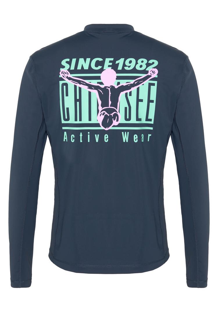 Chiemsee Chiemsee UV-Badeshirt Surf Shirt Herren - 19-4010 Total Eclipse - 0 | SportScheck