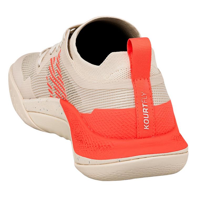 Kempa Kempa Kourtfly W Hallenschuhe - beige/fluo rot - 2 | SportScheck