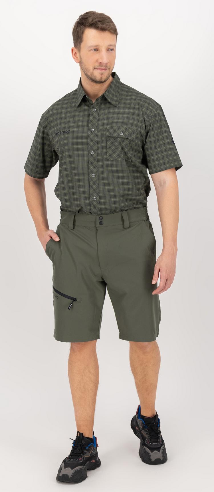DEPROC active DEPROC active KENTVILLE V Full Stretch Short Bermudas Herren - olive - 3 | SportScheck