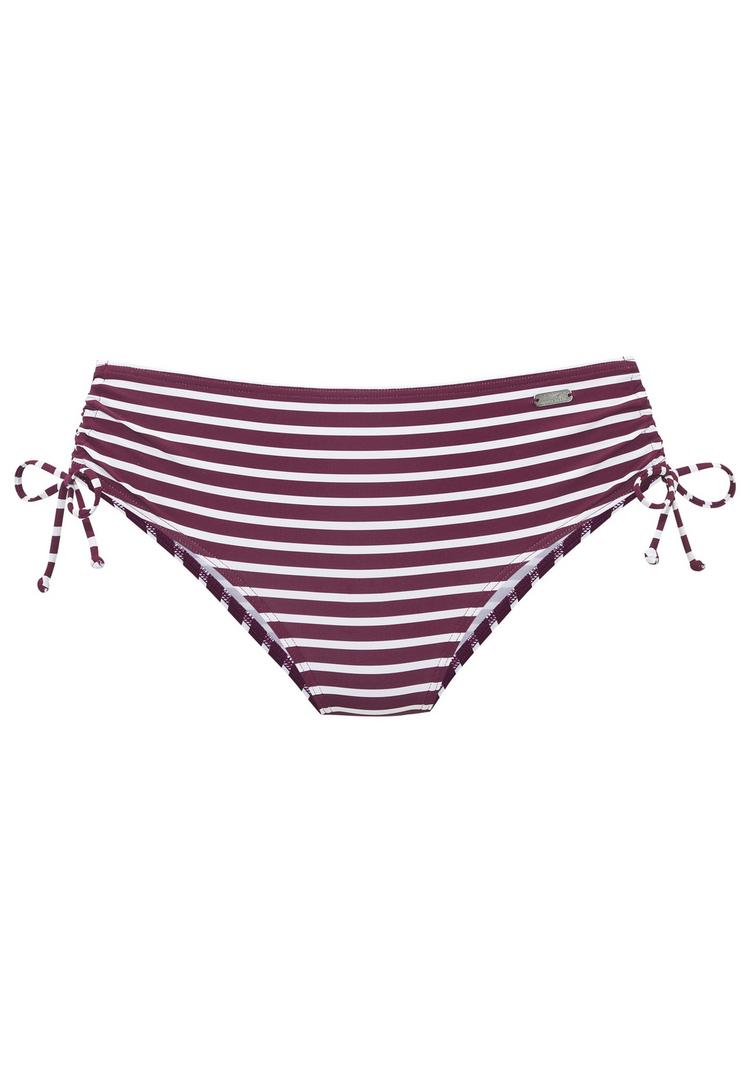 VENICE BEACH VENICE BEACH Badehose Badehose Damen - bordeaux - wei&szlig; - 0 | SportScheck