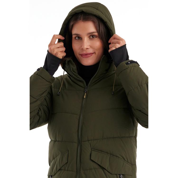 KILLTEC KILLTEC KOW 62 Funktionsmantel Damen - Dunkeloliv - 4 | SportScheck