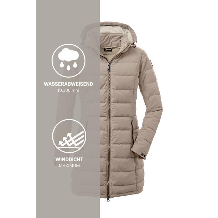G.I.G.A. DX by killtec G.I.G.A. DX by killtec GW 13 Funktionsmantel Damen - Beige - 9 | SportScheck