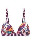 VENICE BEACH Triangel-Bikini-Top Bikini Oberteil Damen - bordeaux